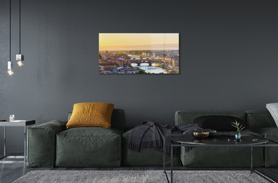 Quadro acrilico Italia Sunrise Panorama