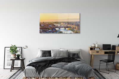 Quadro acrilico Italia Sunrise Panorama