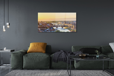 Quadro acrilico Italia Sunrise Panorama