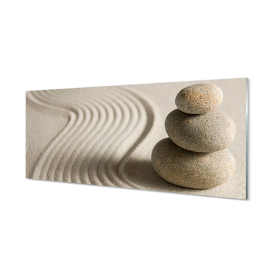 Quadro acrilico Struttura di sabbia di pietra