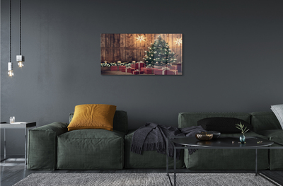 Quadro vetro acrilico Decorazioni per regali dell'albero di Natale