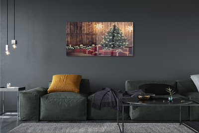 Quadro vetro acrilico Decorazioni per regali dell'albero di Natale