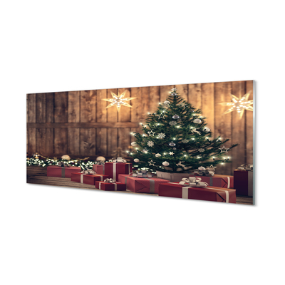 Quadro vetro acrilico Decorazioni per regali dell'albero di Natale