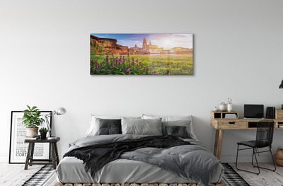 Quadro vetro acrilico Germania Sunrise River