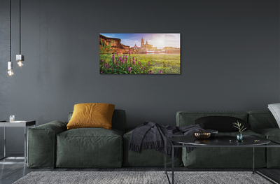 Quadro vetro acrilico Germania Sunrise River