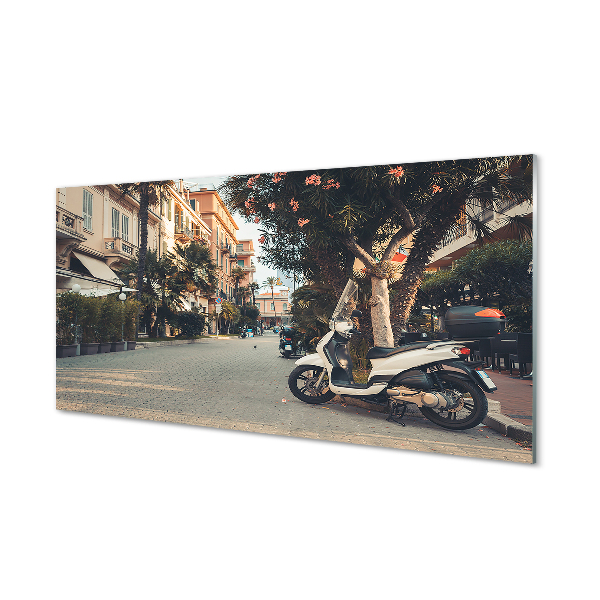 Quadro vetro acrilico Palmia Motorcycles City of Summer