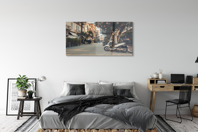 Quadro vetro acrilico Palmia Motorcycles City of Summer