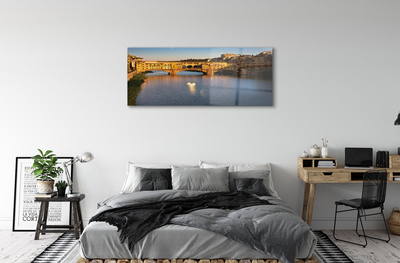 Quadro acrilico Italia Sunrise Bridges