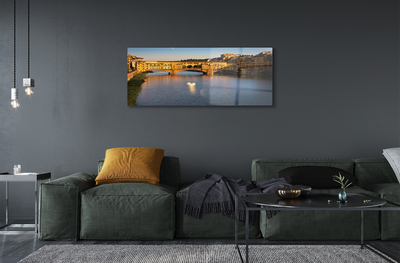 Quadro acrilico Italia Sunrise Bridges