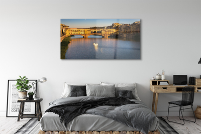 Quadro acrilico Italia Sunrise Bridges