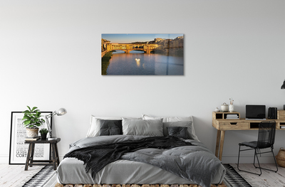 Quadro acrilico Italia Sunrise Bridges