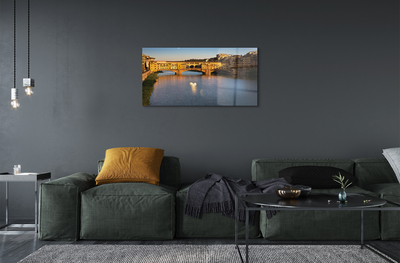 Quadro acrilico Italia Sunrise Bridges