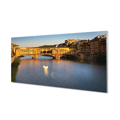 Quadro acrilico Italia Sunrise Bridges