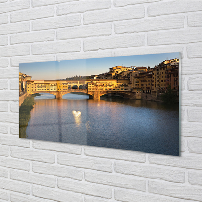 Quadro acrilico Italia Sunrise Bridges