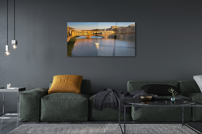 Quadro acrilico Italia Sunrise Bridges