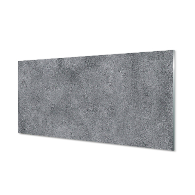 Quadro in vetro acrilico Muro di cemento in pietra