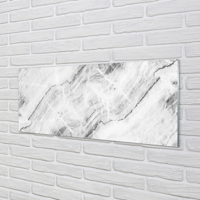 Quadro su vetro acrilico Muro di marmo di pietra