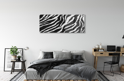 Quadro in vetro acrilico Cappotto zebra