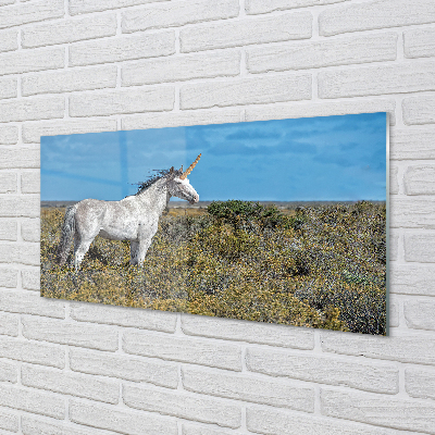 Quadro acrilico Campo unicorno