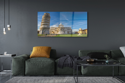 Quadro acrilico Cattedrale della torre della curva italiana