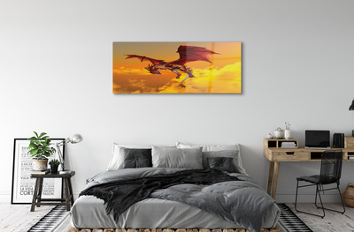 Quadro acrilico Dragon Clouds Heaven