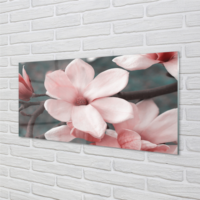 Quadro acrilico Fiori rosa