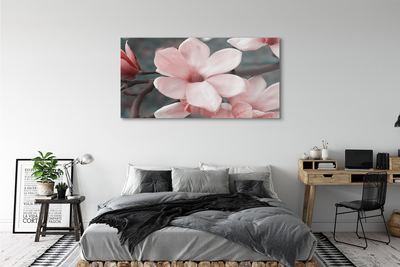 Quadro acrilico Fiori rosa