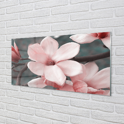 Quadro acrilico Fiori rosa