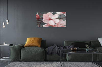 Quadro acrilico Fiori rosa