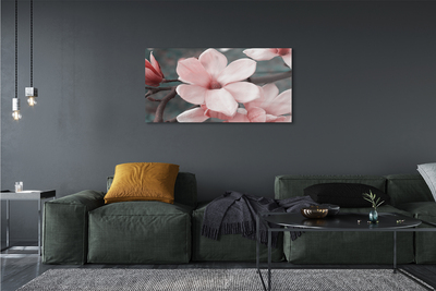 Quadro acrilico Fiori rosa