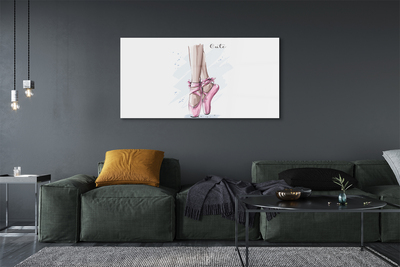 Quadro acrilico Scarpe da balletto rosa