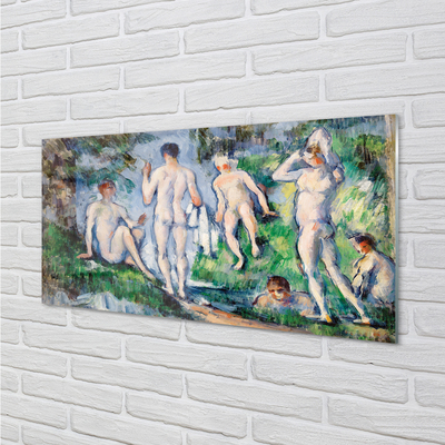 Quadro su vetro acrilico Nudità d'arte