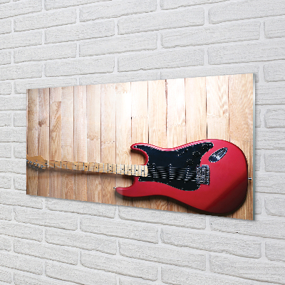 Quadro acrilico Chitarra elettrica