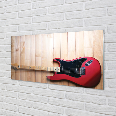 Quadro acrilico Chitarra elettrica