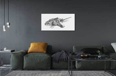 Quadro acrilico Disegnare unicorno