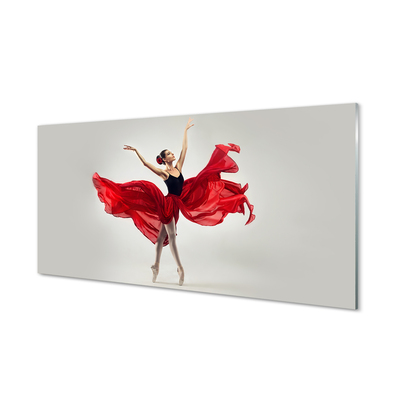 Quadro acrilico Donna ballerina