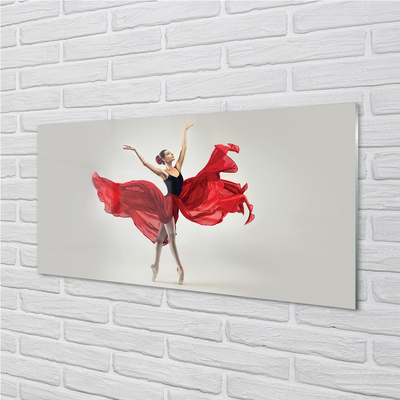 Quadro acrilico Donna ballerina