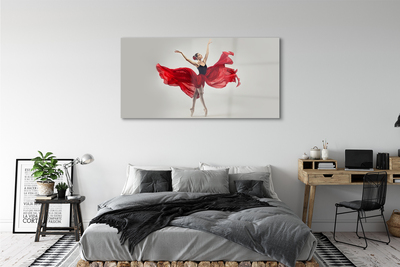 Quadro acrilico Donna ballerina