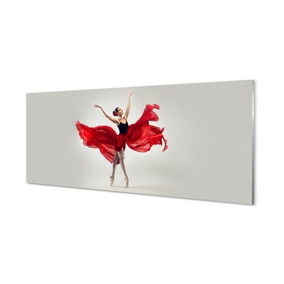 Quadro acrilico Donna ballerina