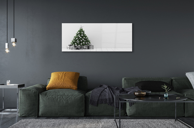 Quadro acrilico Regali dell'albero di Natale