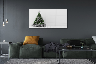 Quadro acrilico Regali dell'albero di Natale