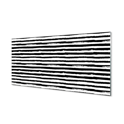 Quadro acrilico Strisce zebra irregolari