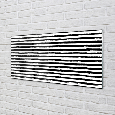 Quadro acrilico Strisce zebra irregolari