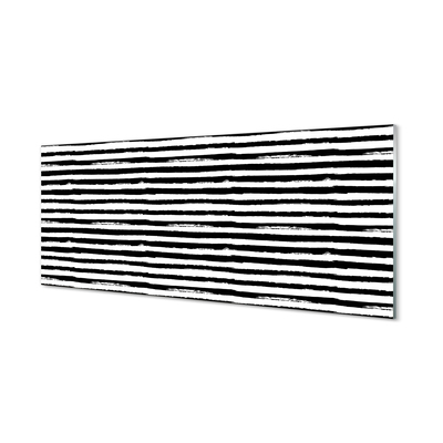 Quadro acrilico Strisce zebra irregolari