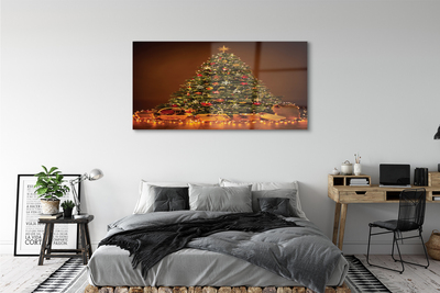 Quadro vetro acrilico Decorazioni per regali dell'albero di Natale