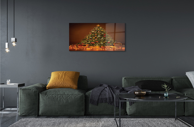 Quadro vetro acrilico Decorazioni per regali dell'albero di Natale