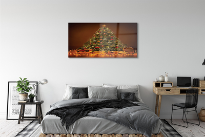 Quadro vetro acrilico Decorazioni per regali dell'albero di Natale