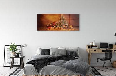 Quadro vetro acrilico Decorazioni per regali dell'albero di Natale