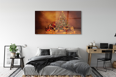 Quadro vetro acrilico Decorazioni per regali dell'albero di Natale