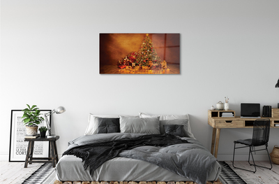 Quadro vetro acrilico Decorazioni per regali dell'albero di Natale